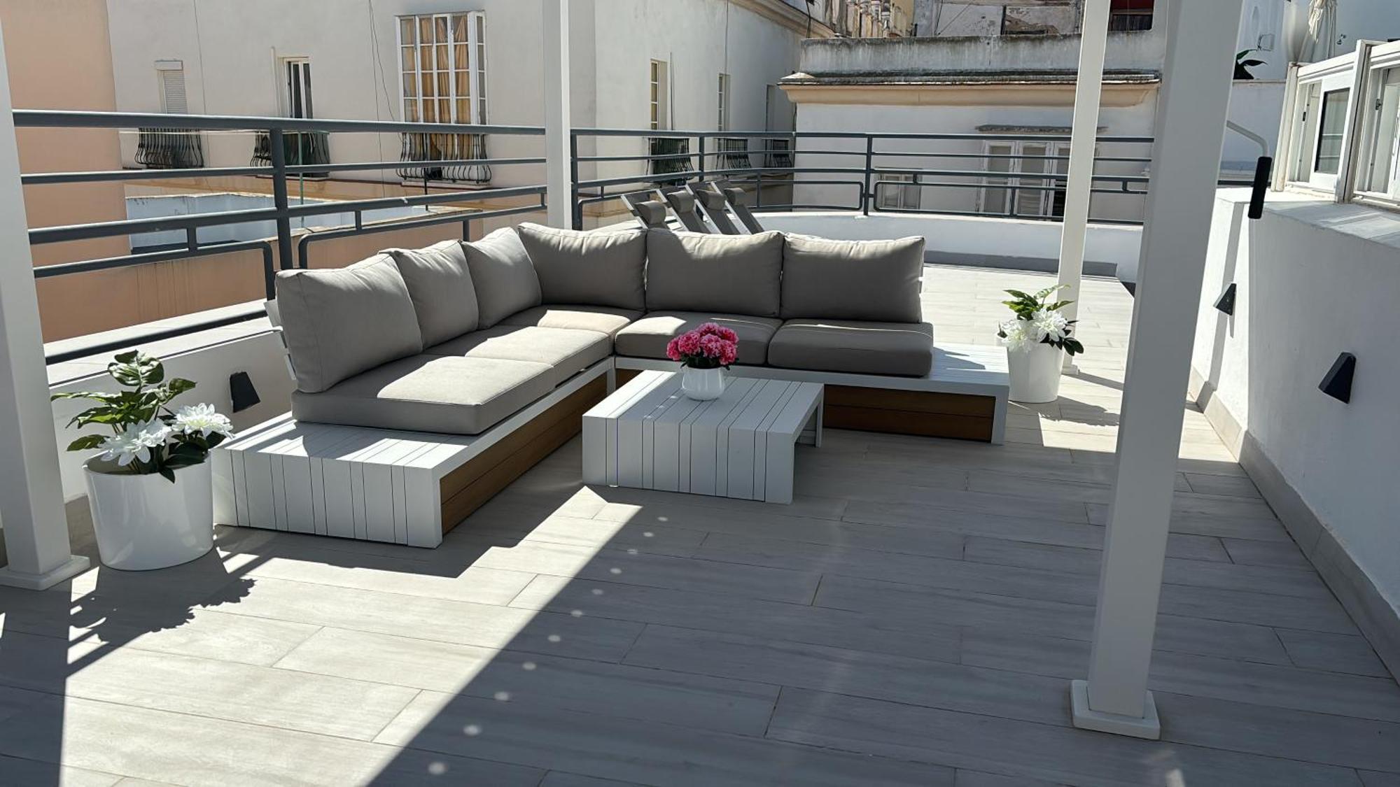 Apartamentos Gadir Centro Cadiz Luaran gambar